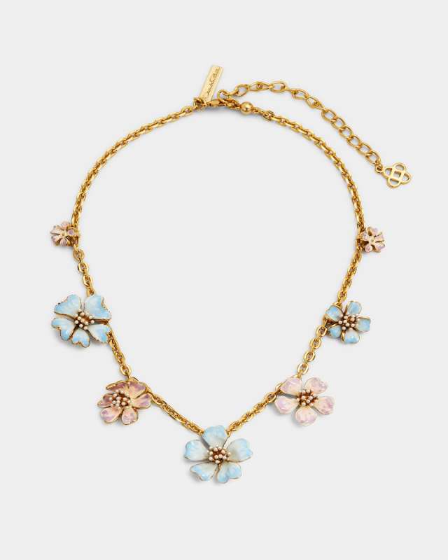 Flower Station Necklace